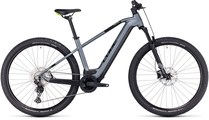 2024 Cube Reaction Pro 750 - Electric Mountain Bike - Grey / Green
