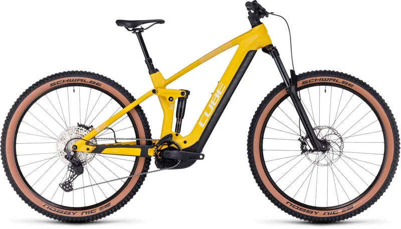 Cube Stereo 140 HPC Pro 750 Hybrid Bike in Vivid/Sun