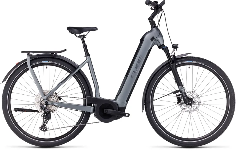 2024 Cube Kathmandu Hybrid Pro 750 - Electric Hybrid Bike - Flash Grey-2