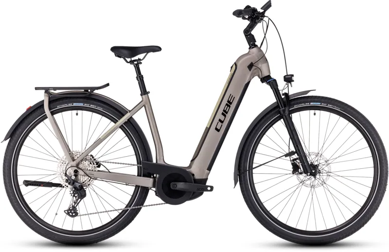 2024 Cube Kathmandu Hybrid Pro 750 - Electric Hybrid Bike - Flash Stone-2
