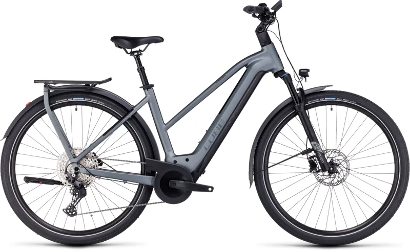 2024 Cube Kathmandu Hybrid Pro 750 - Electric Hybrid Bike - Flash Grey-1