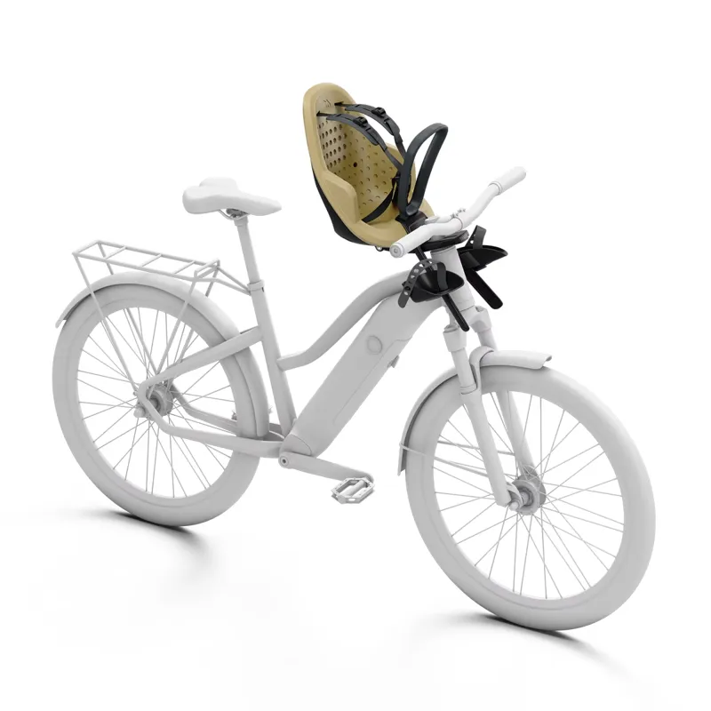 Thule Yepp 2 Mini Front Seat - Stem Mount - Fennel Tan-3