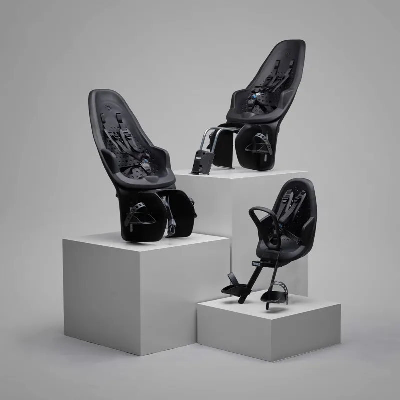 Thule Yepp 2 Maxi Rear Seat - Rack Mount - Midnight Black-7