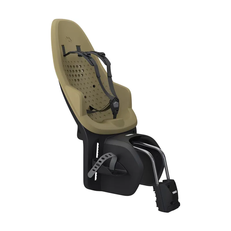 Thule Yepp 2 Maxi Rear Seat - Seat Tube Mount - Fennel Tan