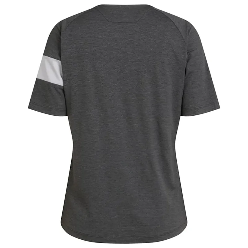 Rapha Women's Trail Technical T-Shirt - Dark Grey/Light Grey-1
