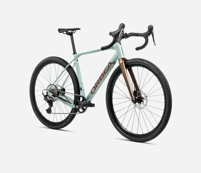 2025 Orbea Terra H30 1x - Gravel Bike - Blue Stone / Copper-1