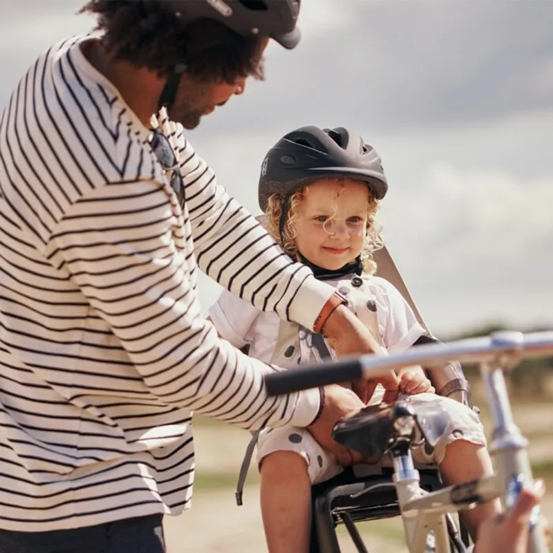 Urban Iki Rear Seat TA-KE with Frame Mount - Nagisa Beige / Bincho Black-7