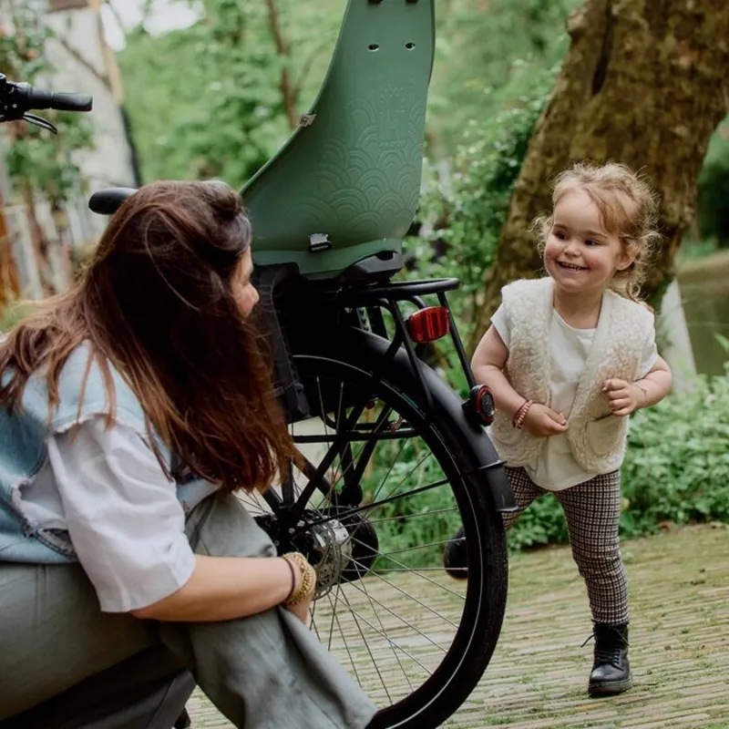 Urban Iki Rear Seat TA-KE with Frame Mount - Icho Green / Bincho Black-8