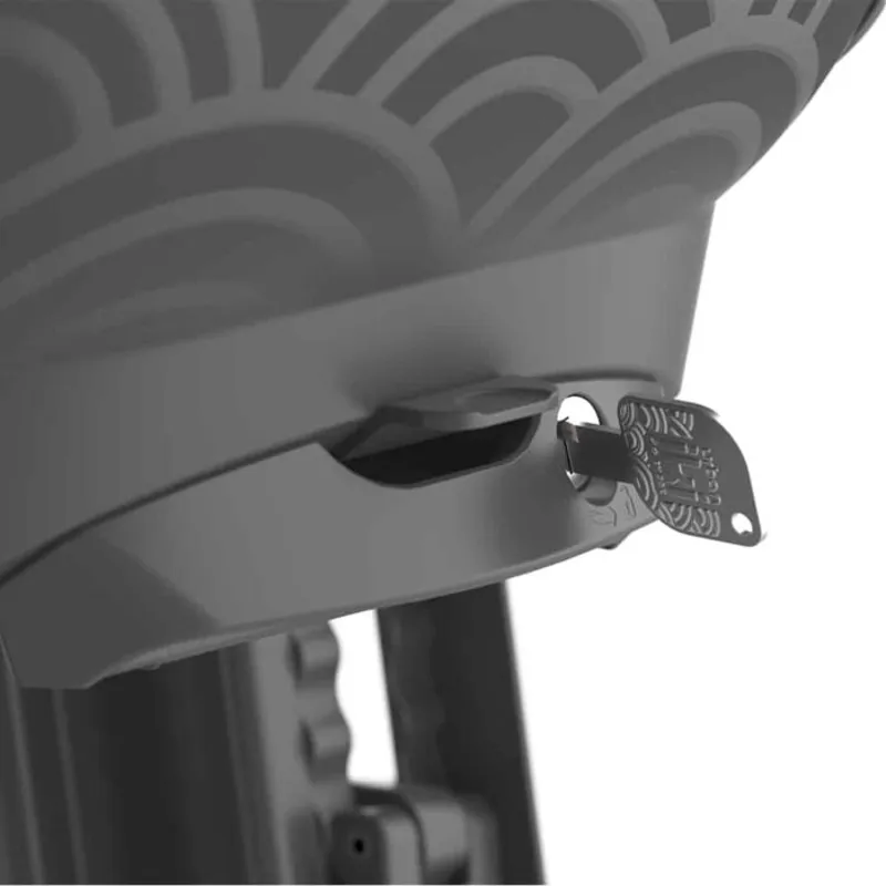 Urban Iki Rear Seat TA-KE with Frame Mount - Fuji Blue / Bincho Black-1