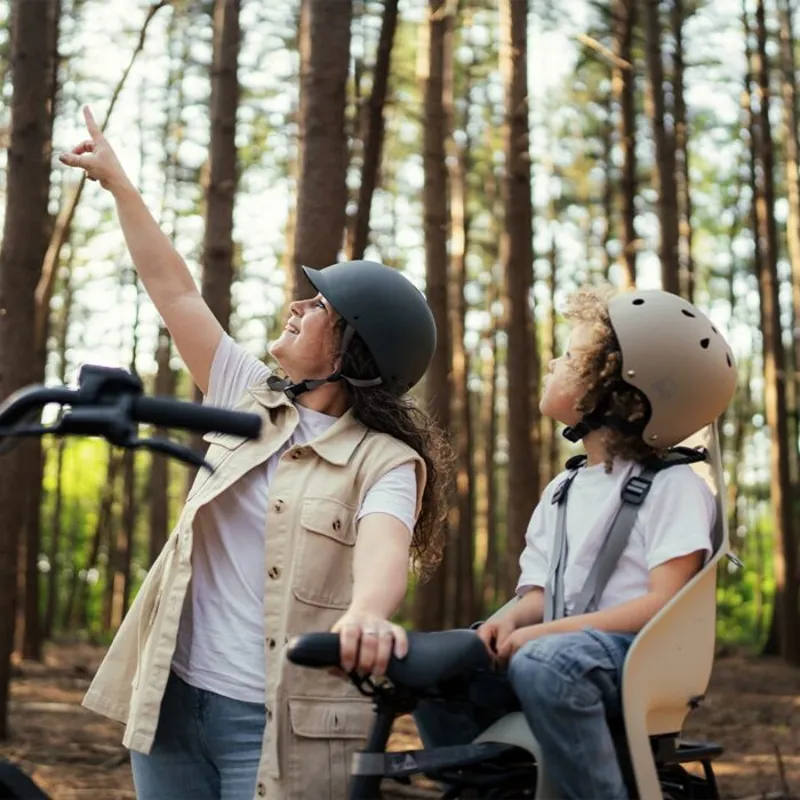 Urban Iki Rear Seat U-ME with Frame Mount - Nagisa Beige / Bincho Black-4