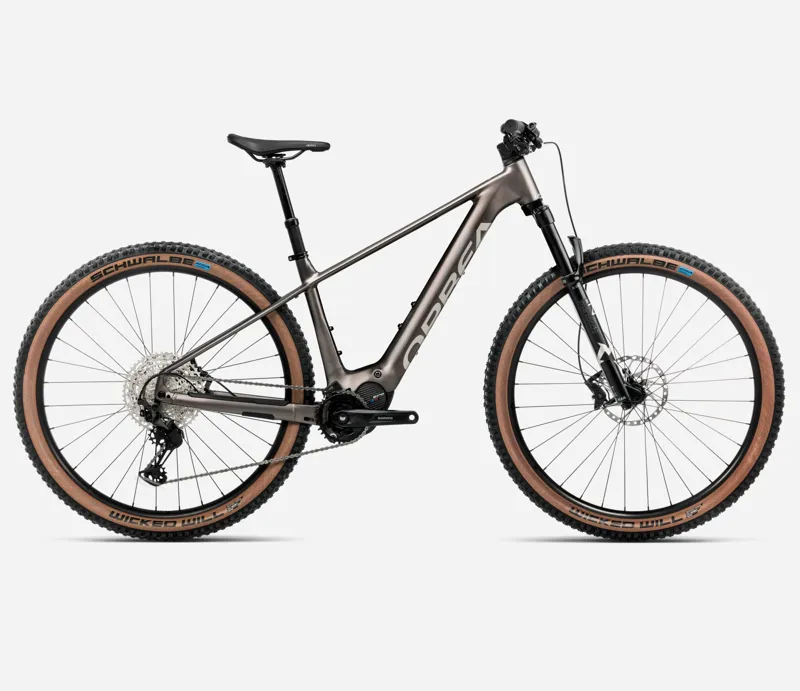 2025 Orbea Urrun 10 - Electric Hardtail Mountain Bike - Magnetic Bronze / Silver