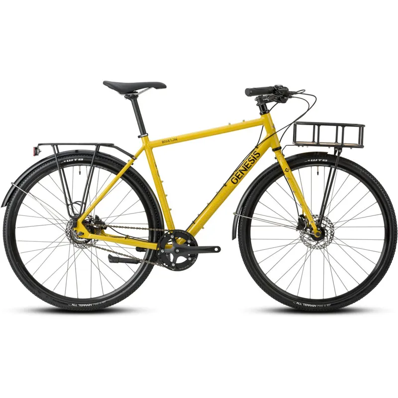 2021 Genesis Brixton - Hybrid Bike - Yellow