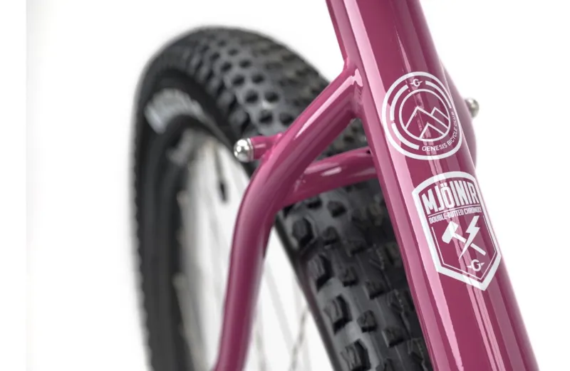Genesis Vagabond 20 - Steel frame Gravel Bike - Mauvist Mouse-6