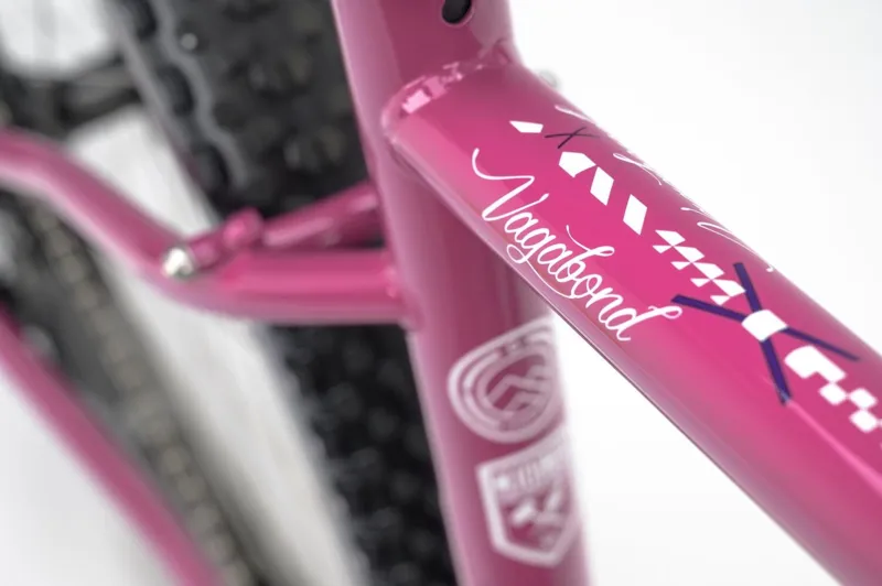 Genesis Vagabond 20 - Steel frame Gravel Bike - Mauvist Mouse-7