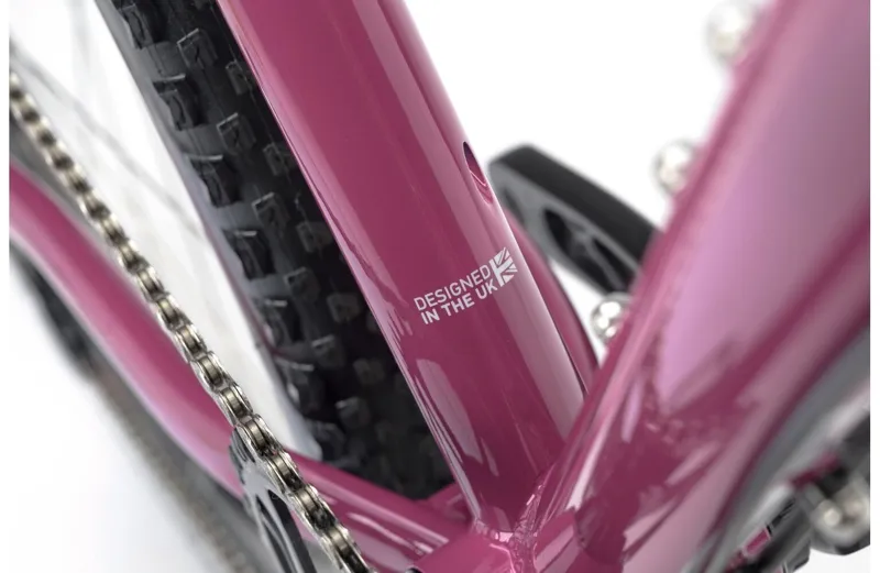 Genesis Vagabond 20 - Steel frame Gravel Bike - Mauvist Mouse-8