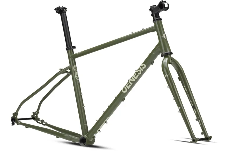 Genesis Vagabond - Steel Gravel Bike Frameset - Avril Lagreen-1