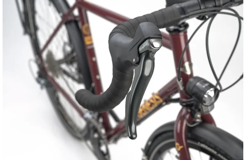 Genesis Tour De Fer 40 - Steel frame Gravel / Touring Bike - Queen Crimson-2