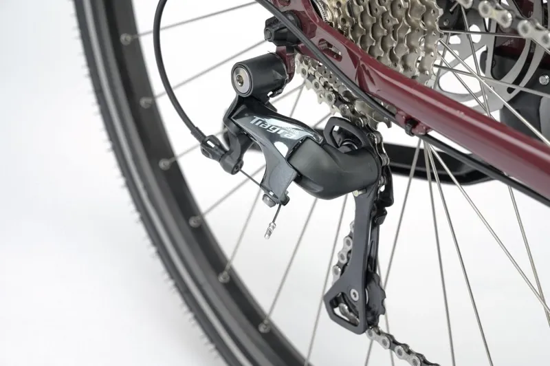 Genesis Tour De Fer 40 - Steel frame Gravel / Touring Bike - Queen Crimson-6