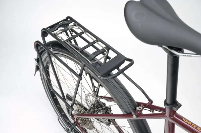 Genesis Tour De Fer 40 - Steel frame Gravel / Touring Bike - Queen Crimson-7