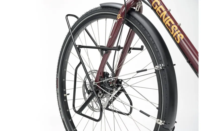 Genesis Tour De Fer 40 - Steel frame Gravel / Touring Bike - Queen Crimson-9