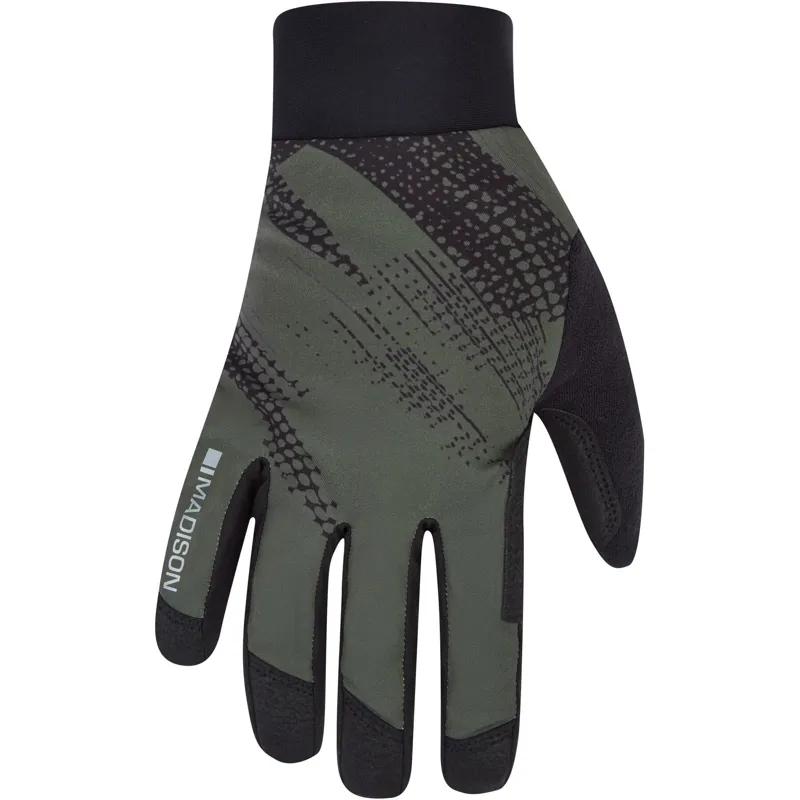 Madison Flux Waterproof Trail Gloves / Midnight Green