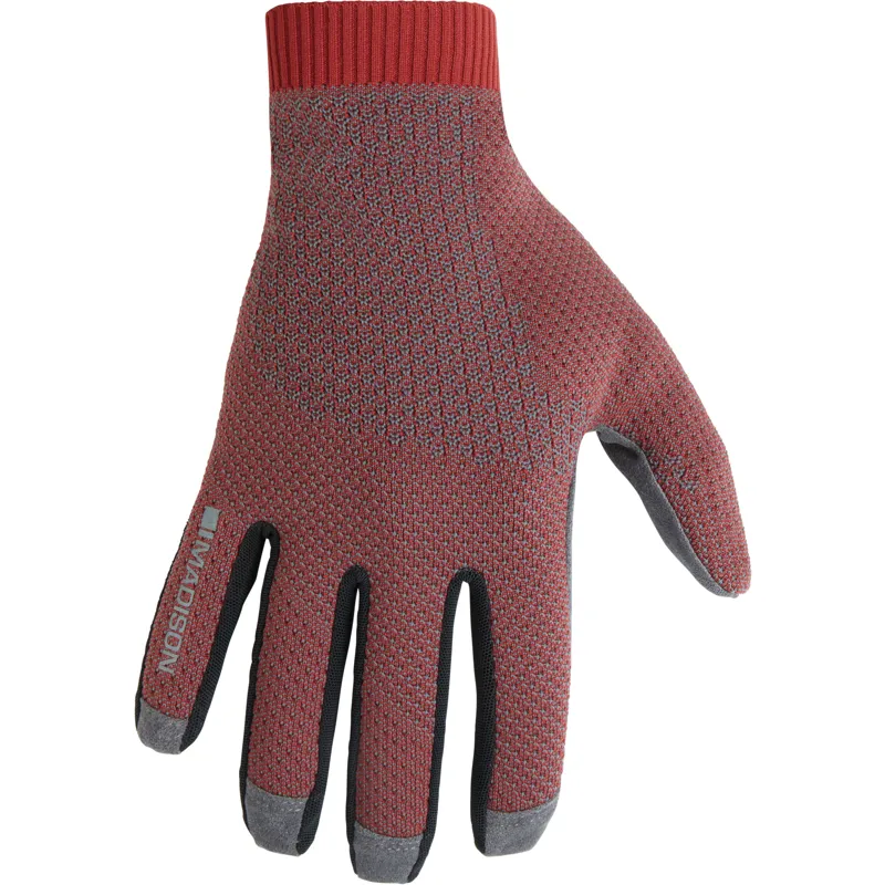 Madison Flux Ergonomix Trail Gloves / Mineral Red