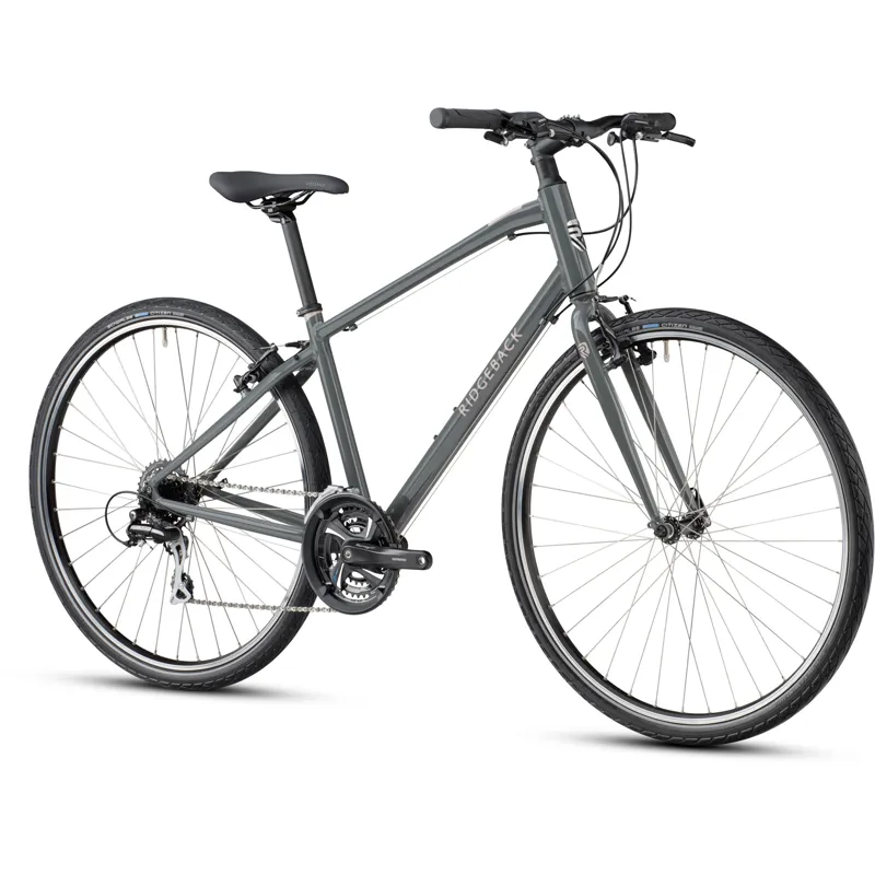 Ridgeback Velocity - Hybrid Bike - Grey-1