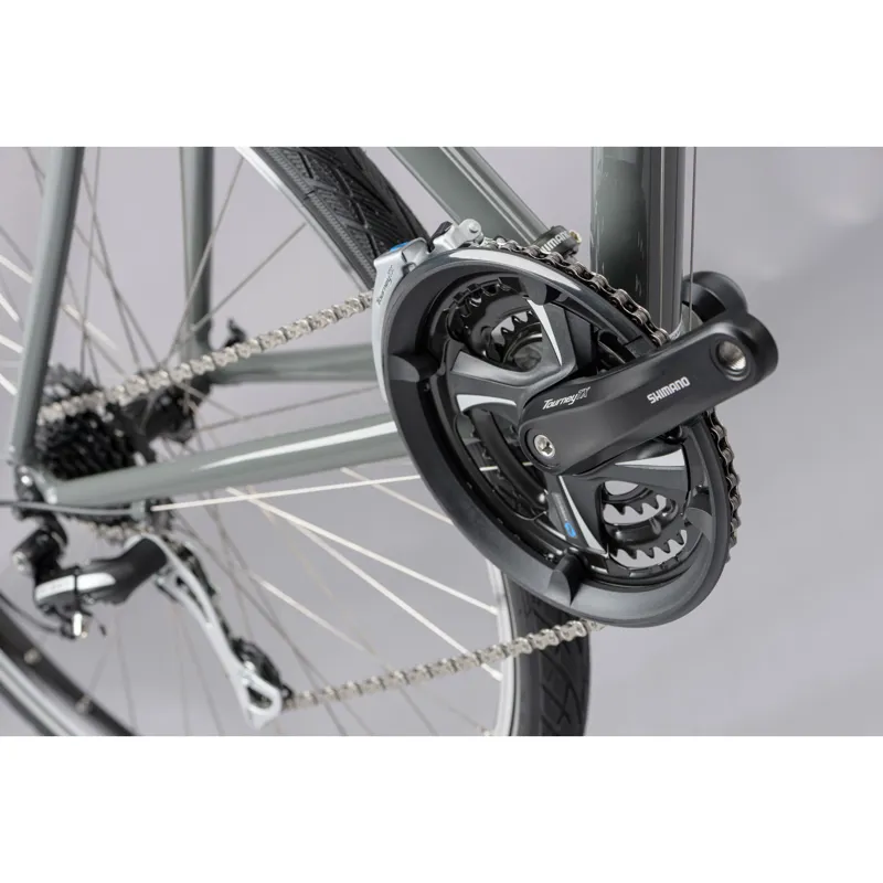 Ridgeback Velocity - Hybrid Bike - Grey-6