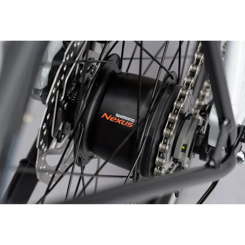 Ridgeback Supernova EQ - Hybrid Bike - White-4