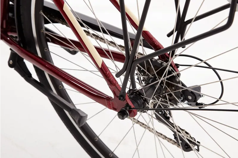 Ridgeback Avenida 6 - Hybrid Bike - Red-4