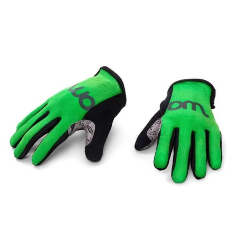 woom TENS Kids' Cycling Gloves / Green