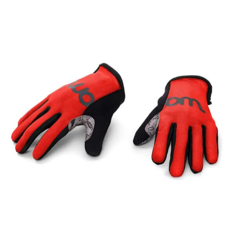 woom TENS Kids' Cycling Gloves / Red
