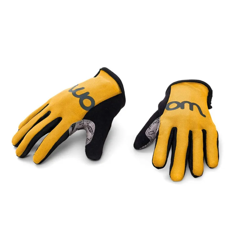 woom TENS Kids' Cycling Gloves / Yellow