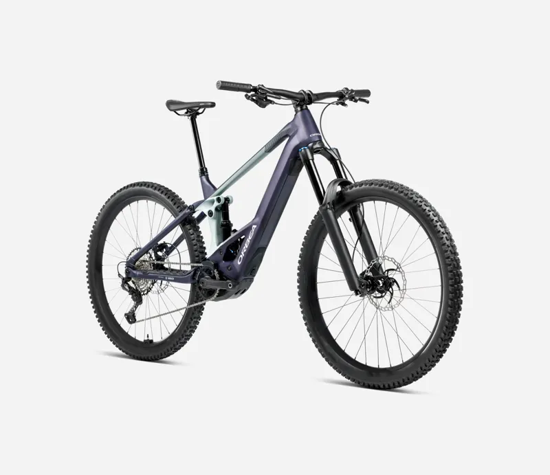 2025 Orbea Wild H20 - Electric Full Suspension Mountain Bike - Tanzanite / Blue Stone-1