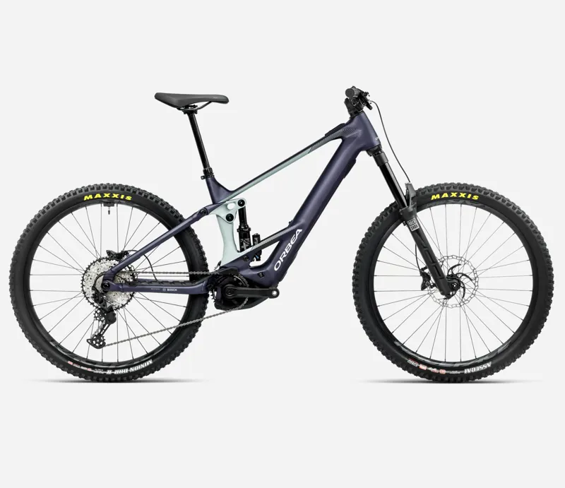 2025 Orbea Wild H20 - Electric Full Suspension Mountain Bike - Tanzanite / Blue Stone