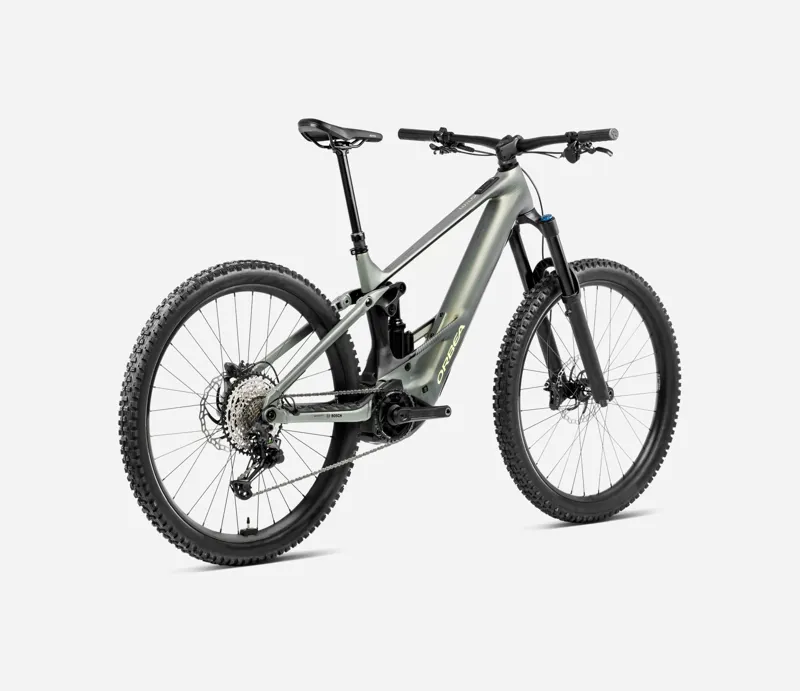 2025 Orbea Wild H20 - Electric Full Suspension Mountain Bike - Spaceship Green / Black-2