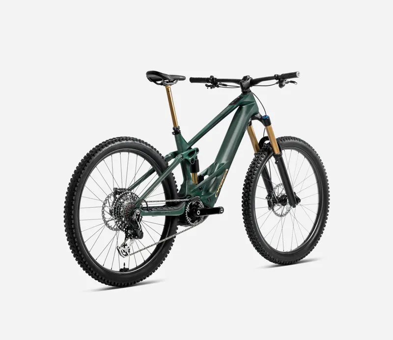 2025 Orbea Wild M-Team - Electric Full Suspension Mountain Bike - Forest Green-2