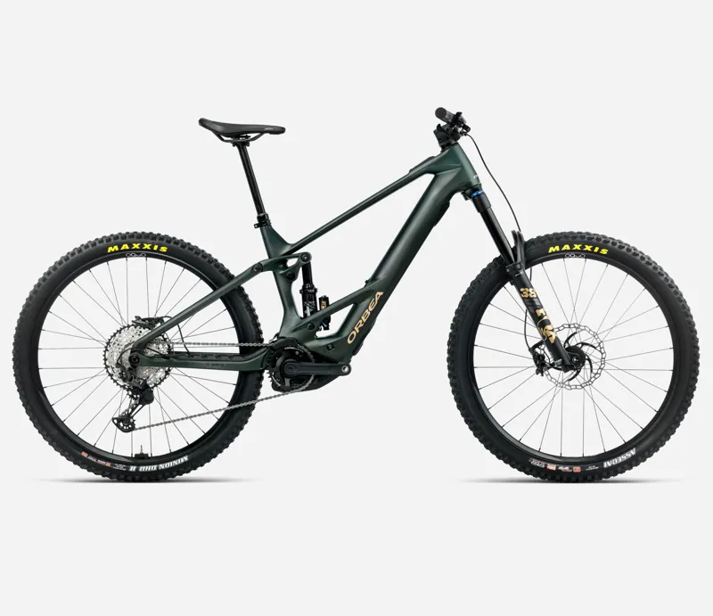 2025 Orbea Wild M10 - Electric Full Suspension Mountain Bike - Forest Green