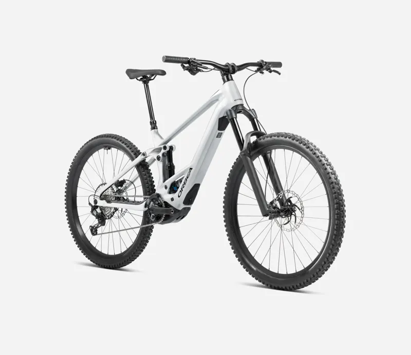 2025 Orbea Wild ST H30 - Electric Full Suspension Mountain Bike - Halo Silver-1