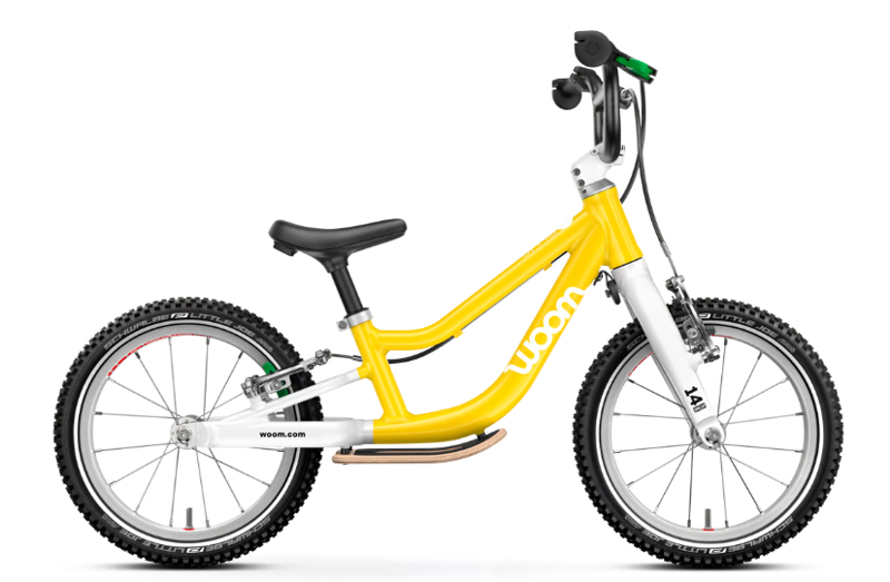woom GO 1+ - Lightweight Balance Bike - Vibrant Yellow