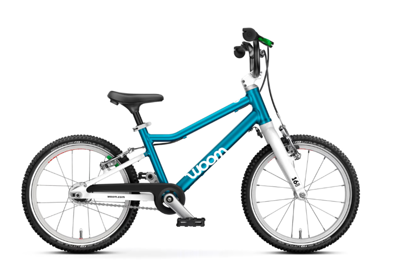 woom ORIGINAL 3 AUTOMAGIC - 16 inch Lightweight Kids Bike - Blue