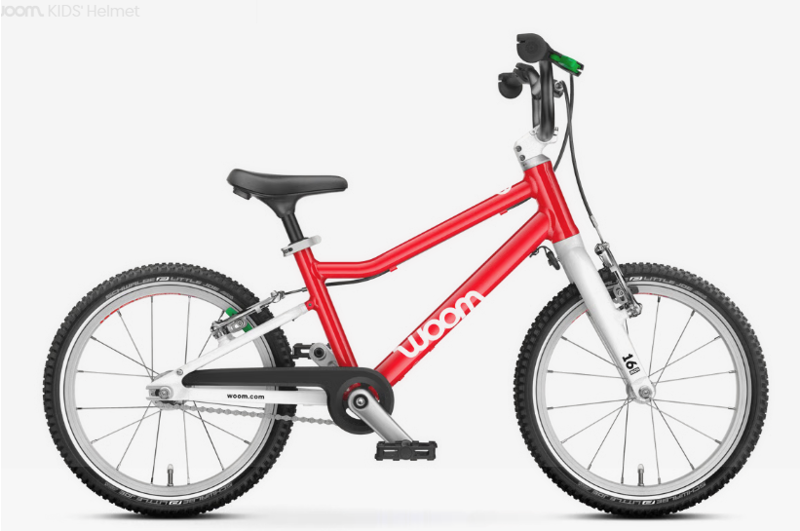 woom GO 3 - 16 inch Lightweight Kids Bike - woom Red