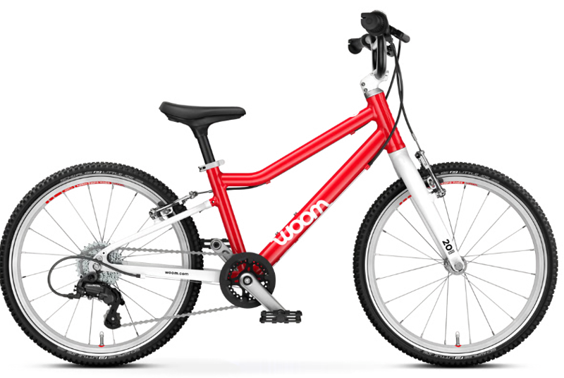 woom GO 4 - 20 inch Lightweight Kids Bike - woom Red
