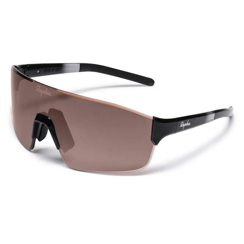 Rapha Fuori Glasses - One Size - Black/Black Mirror Lens-1