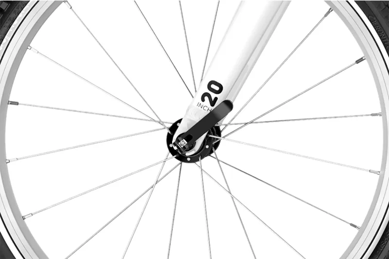 woom ORIGINAL 4 - 20 inch Lightweight Kids Bike - Blue-6