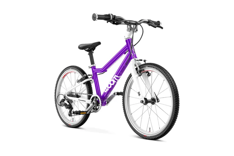 woom ORIGINAL 4 - 20 inch Lightweight Kids Bike - Purple-1