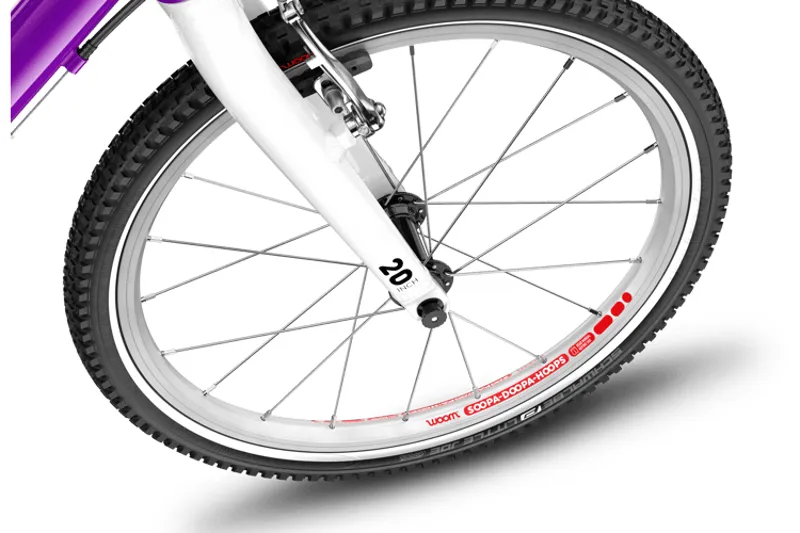 woom ORIGINAL 4 - 20 inch Lightweight Kids Bike - Purple-8