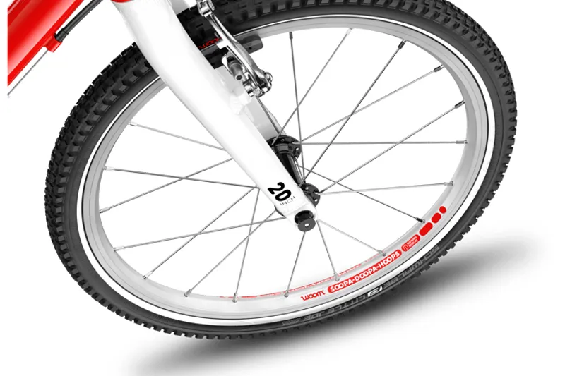 woom ORIGINAL 4 - 20 inch Lightweight Kids Bike - Red-8