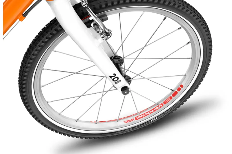 woom ORIGINAL 4 - 20 inch Lightweight Kids Bike - Flame Orange-8