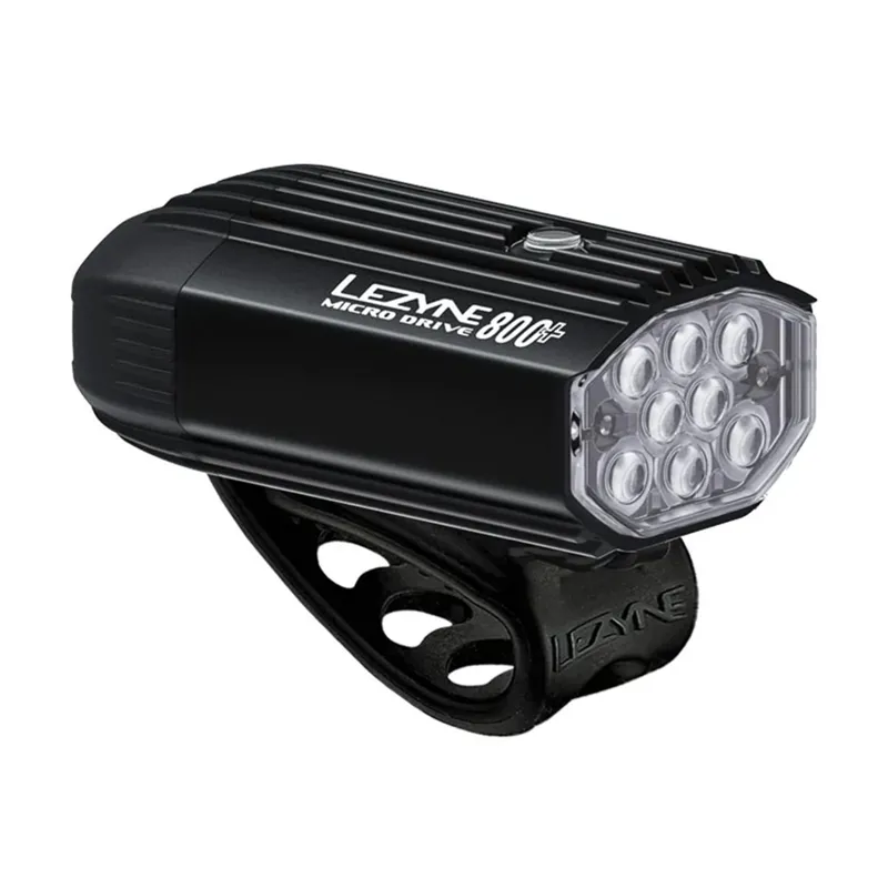 Lezyne - Micro Drive 800+ Front - Satin Black 800